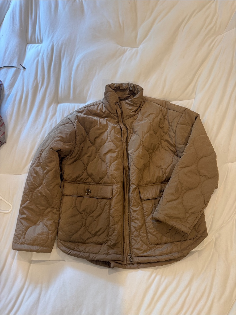 Sonoma Quilted Brown Puffer Jacket